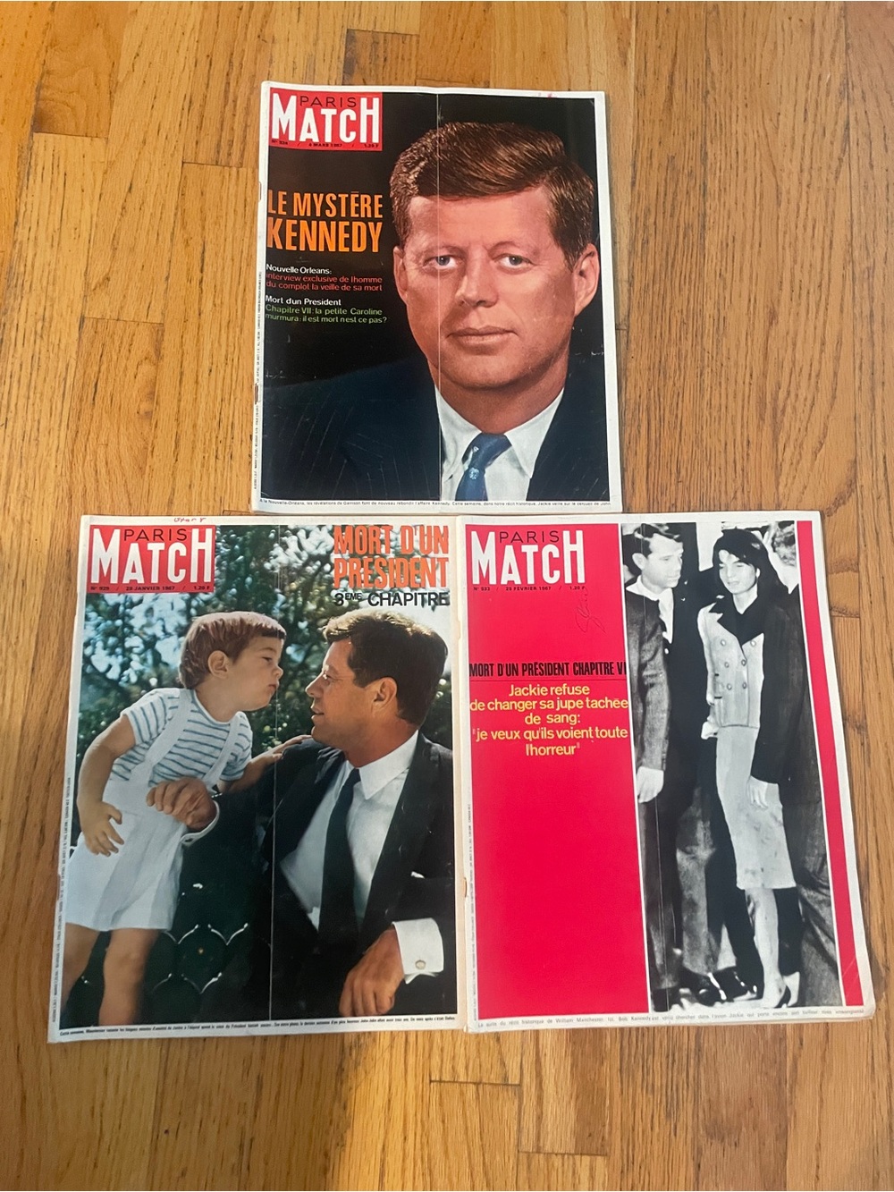 Vintage Paris Match Magazine Bundle